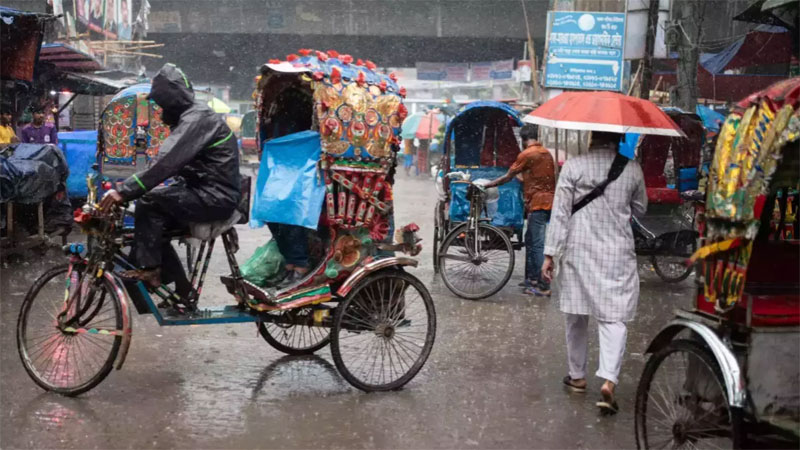 ৫ বিভাগে বৃষ্টির পূর্বাভাস