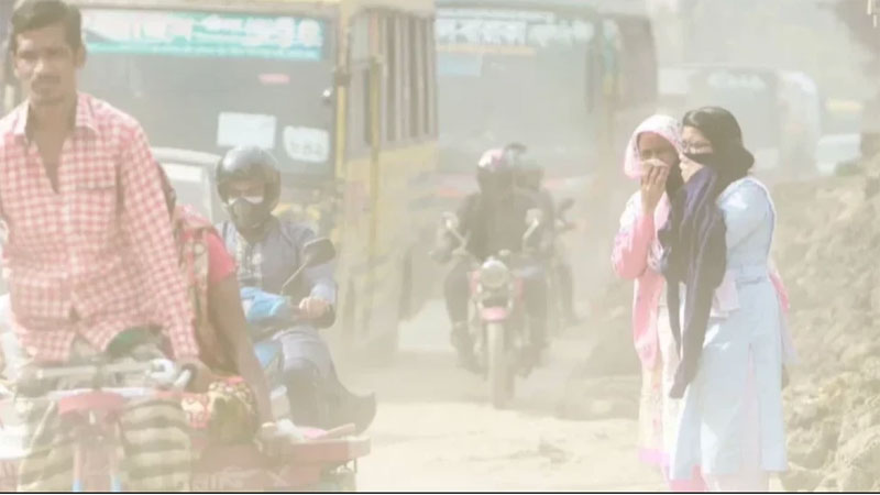 শনিবার সকালেও ঢাকার বাতাসের মান ‘মধ্যম’ পর্যায়ে