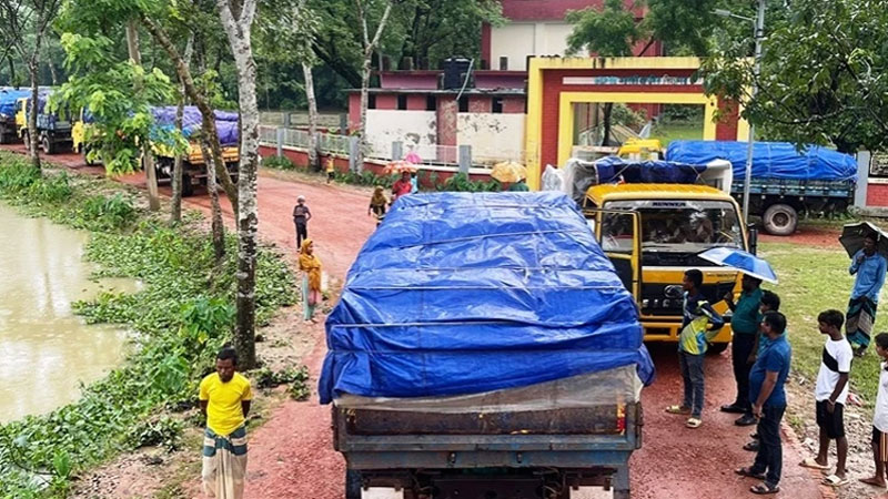 সিলেটে ১৪টি ট্রাকবোঝাই ভারতীয় চিনি জব্দ