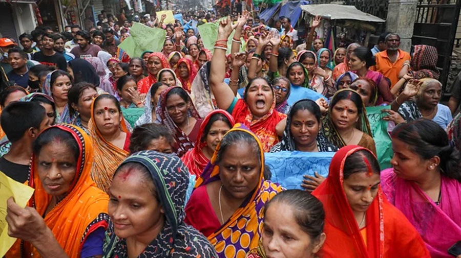 রাজধানীর মিরনজিল্লা হরিজন পল্লী উচ্ছেদ বন্ধসহ ৮ দাবি