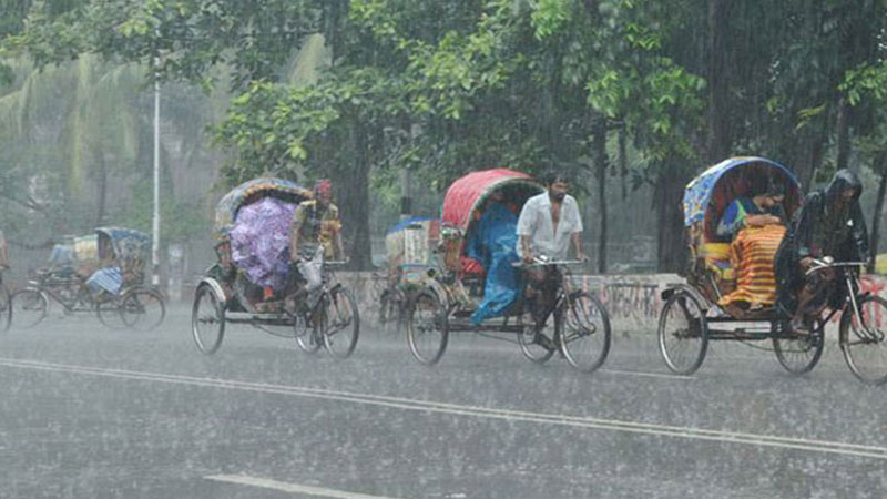 দেশের বিভিন্ন স্থানে হালকা থেকে মাঝারি বৃষ্টির পূর্বাভাস