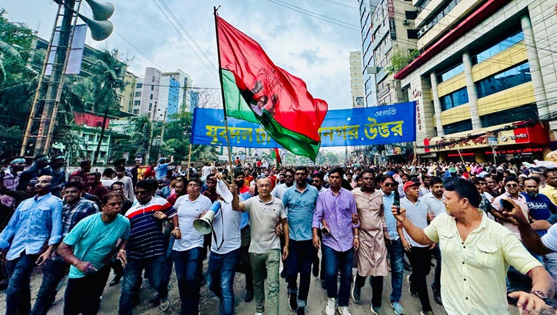 নয়াপল্টনে বিএনপির সমাবেশ শুরু, বিপুল সমাগম