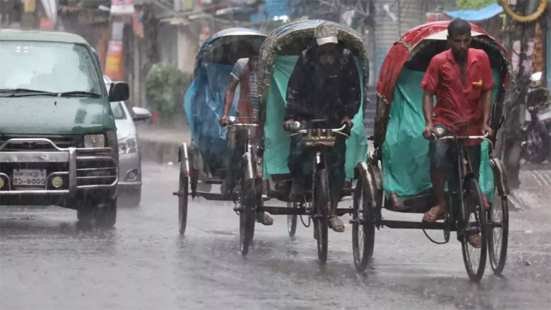 দেশের বিভিন্ন স্থানে হালকা থেকে মাঝারি বৃষ্টিপাতের পূর্বাভাস