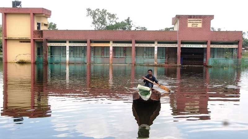 বন্যায় সিলেটের শিক্ষাব্যবস্থা বিপর্যস্ত