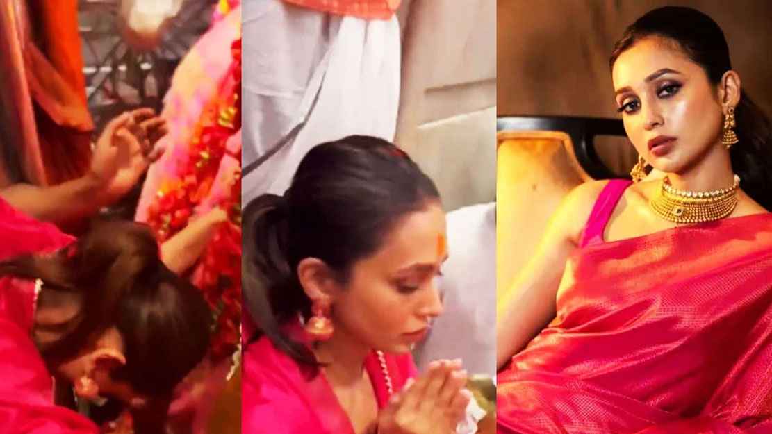 ‘তুফান’-এর সাফল্য কামনায় পূজা দিলেন মিমি! 