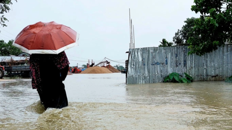 সুনামগঞ্জে ফের বন্যা, লাখো মানুষ পানিবন্দি