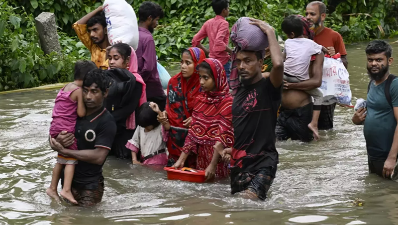 বন্যাকবলিত ৫৬ লাখ মানুষ, ২৭ জনের মৃত্যু