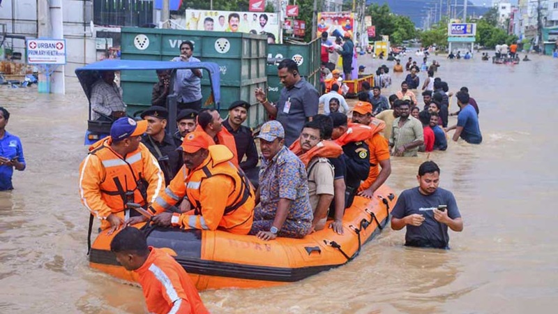 ভারতের দুই রাজ্যে প্রবল বৃষ্টি, বন্যায় ২৭ জনের মৃত্যু