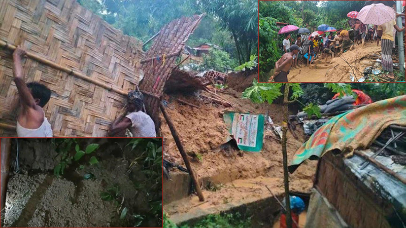 কক্সবাজারে পাহাড় ধসে ৬ জনের প্রাণহানি 