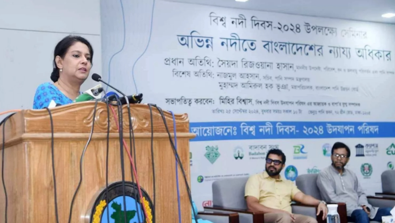 পানির হিস্যা নিয়ে শিগগিরই ভারতের সঙ্গে আলোচনা: পানিসম্পদ উপদেষ্টা