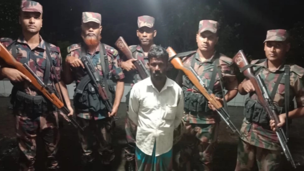 কুড়িগ্রাম সীমান্তে ভারতীয় নাগরিক গ্রেপ্তার