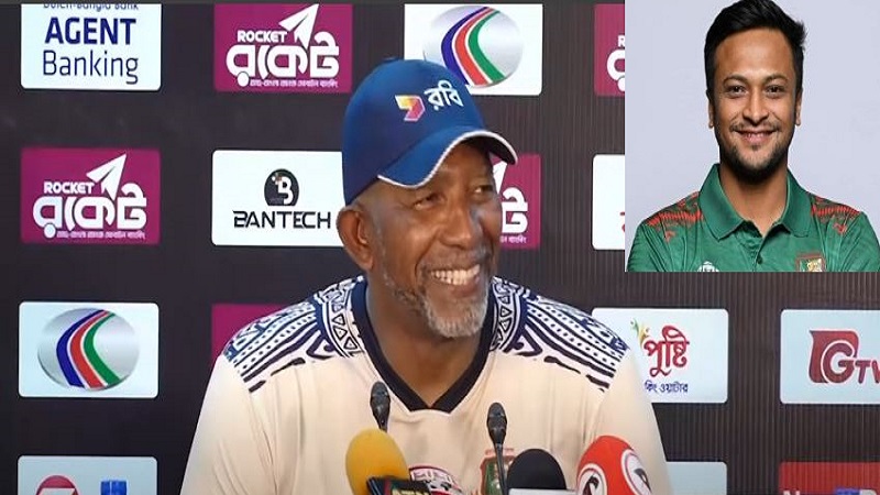 সাকিবকে নিয়ে যা বললেন টাইগারদের কোচ 