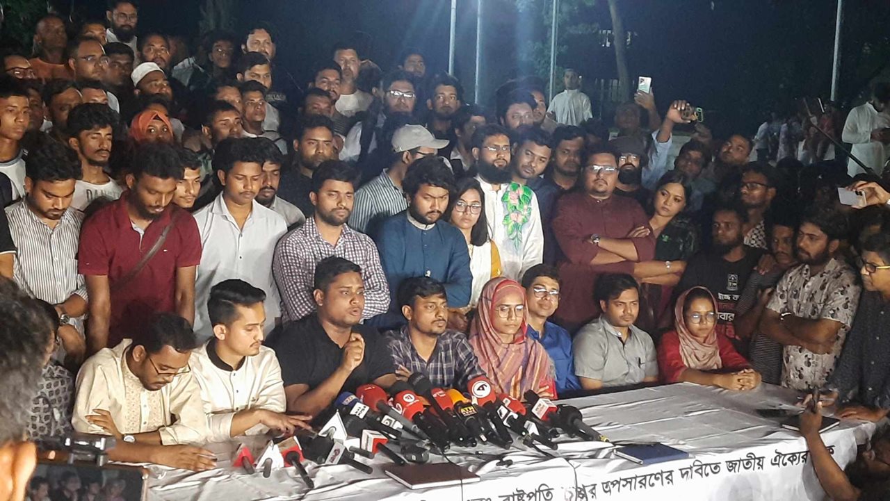 ‘ফ্যাসিবাদ নির্মূল না হওয়া পর্যন্ত নির্বাচন অপ্রাসঙ্গিক’