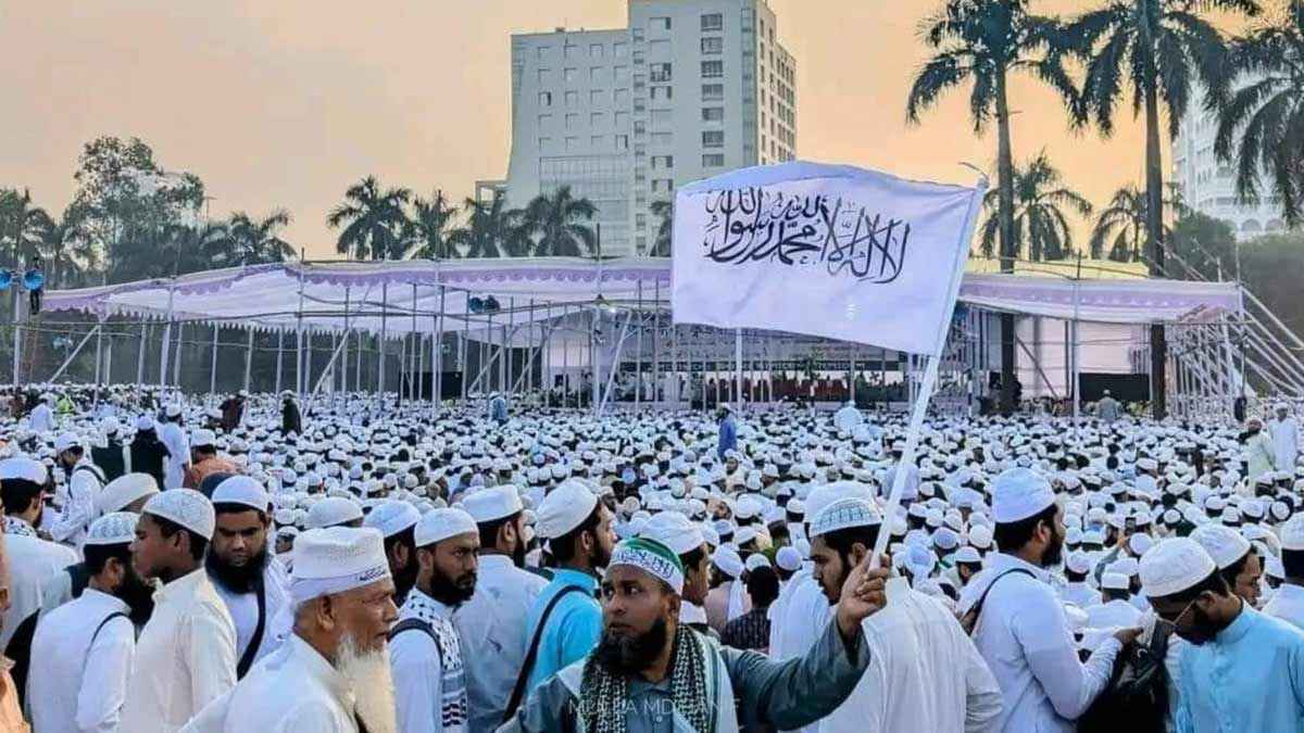 ইসলামী মহাসম্মেলনে জনসমুদ্র সোহরাওয়ার্দী উদ্যান