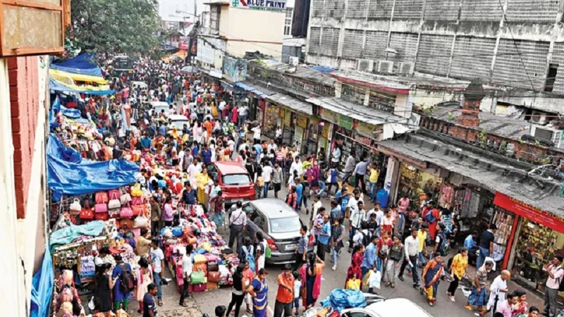 বাংলাদেশি না থাকায় কলকাতার ব্যবসায়ীদের হাহাকার