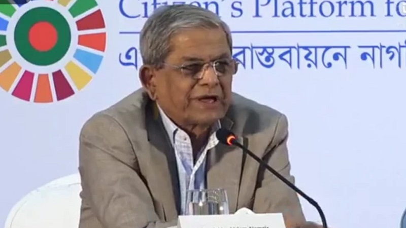 অসুস্থ হয়ে হাসপাতালে মির্জা ফখরুল