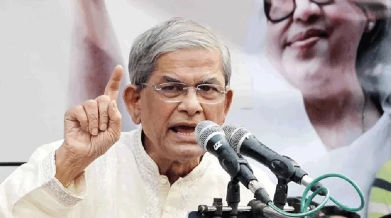 বাংলাদেশ-ভারত সরকারপ্রধানের বৈঠক আশার আলো তৈরি করছে: মির্জা ফখরুল