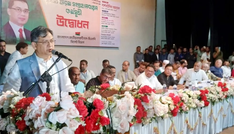 বিএনপি দেশের স্বাধীনতা ও সার্বভৌমত্বের পাহারাদার: সালাহউদ্দিন আহমদ