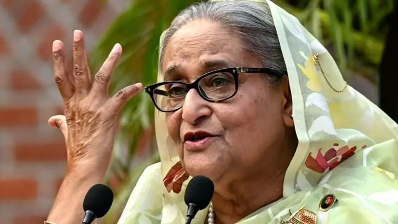শেখ হাসিনার বিরুদ্ধে গ্রেপ্তারি পরোয়ানা জারি