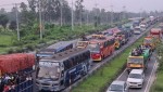 গাজীপুরে যানজট, ঈদে ঘরমুখো মানুষের ভোগান্তি