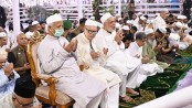 জাতীয় ঈদগাহে ঈদের নামাজ আদায় করলেন প্রধান উপদেষ্টা 