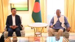 ড. ইউনূসের সঙ্গে তারেক রহমানের বৈঠক শুরু