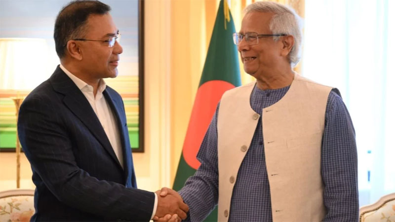 লন্ডনে তারেক-ইউনূসের দেড় ঘণ্টার বৈঠক