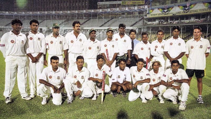 বাংলাদেশের টেস্ট মর্যাদার ২৫ বছর পূর্তি