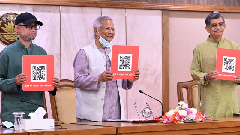 জুলাই অভ্যুত্থান স্মরণে মাসব্যাপী কর্মসূচির উদ্বোধন প্রধান উপদেষ্টার