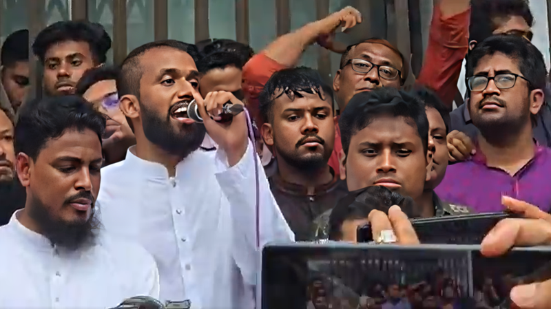চাঁদাবাজির চেষ্টা করলে পিটিয়ে পিঠের ছাল তুলে ফেলব : এনসিপি নেতা ফারুক এহসান