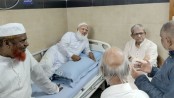 জামায়াত আমিরকে দেখতে হাসপাতালে মির্জা ফখরুল