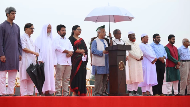 জুলাই ঘোষণাপত্র: চব্বিশের ছাত্র-গণঅভ্যুত্থানকে ‘রাষ্ট্রীয় ও সাংবিধানিক স্বীকৃতি দেওয়া হবে’