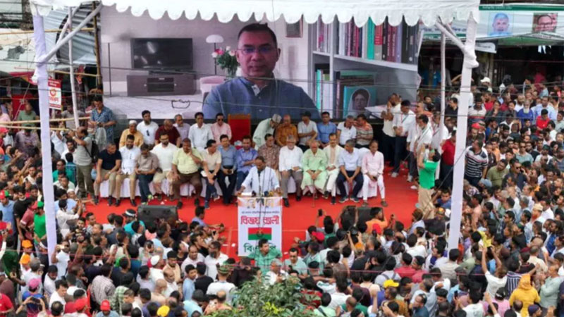 বিএনপির সংস্কার প্রস্তাব বাস্তবায়নে জনগণের সমর্থন চাইলেন তারেক রহমান