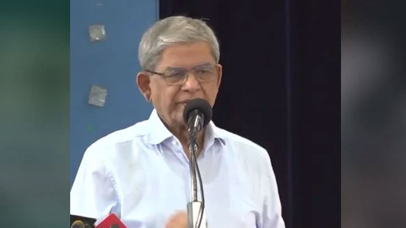 তারেক রহমান দেশের ভবিষ্যৎ প্রধানমন্ত্রী : মির্জা ফখরুল