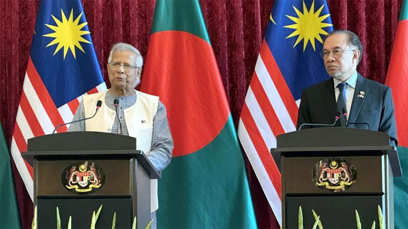 জ্বালানি, প্রতিরক্ষাসহ বিভিন্ন খাতে বাংলাদেশ-মালয়েশিয়ার ৫ সমঝোতা স্মারক ও ৩ নোট বিনিময়